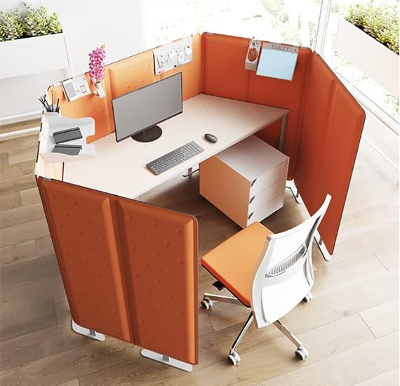  séparateur de bureau acoustique - France Bureau