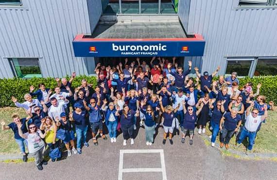 L\'équipe Buronomic à Honfleur au complet - France Bureau