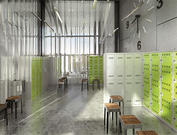Casier scolaire rangement extérieur pour établissement - Aménager une salle de classe moderne au collège