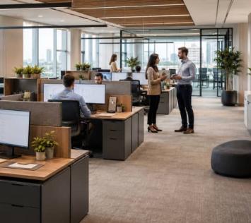 Quel type de bureau professionnel choisir ? Guide forme et usage