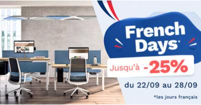 French Days jusqu\'à -25% sur du mobilier de bureau