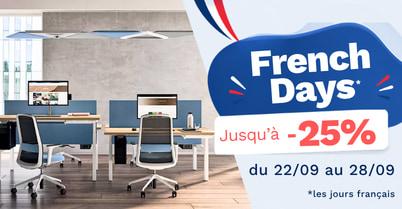 French Days  jusqu\'à -25% sur du mobilier de bureau