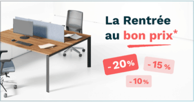 La Rentrée au bon prix, jusqu\'à -20%