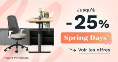 Spring Days -25% sur du mobilier de bureau - France Bureau