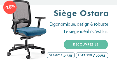 Siège de bureau ergonomique Ostara par France Bureau