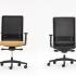 Siège opératif ergonomique, soutien lombaire réglable, avec accoudoirs et translation d\'assise en option - Gamme MESTA - France Bureau