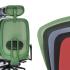 Fauteuil de bureau ergonomique Néo - coloris disponibles empilés (vert, gris, rouge, noir)