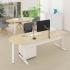 Bureau individuel peds dégagements latérals accessoires inclus, Fabrication Française, gamme Achard - France Bureau