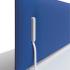 Panneau privatif acoustique en tissu avec pince pour bureau, gamme Adamello front - France Bureau