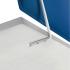 Panneau privatif acoustique en tissu avec pince pour bureau, gamme Adamello front - France Bureau