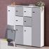 Casier individuel modulable, option sécurisé, option porte clés, option porte ceintre - GAMME ADOUR - France Bureau