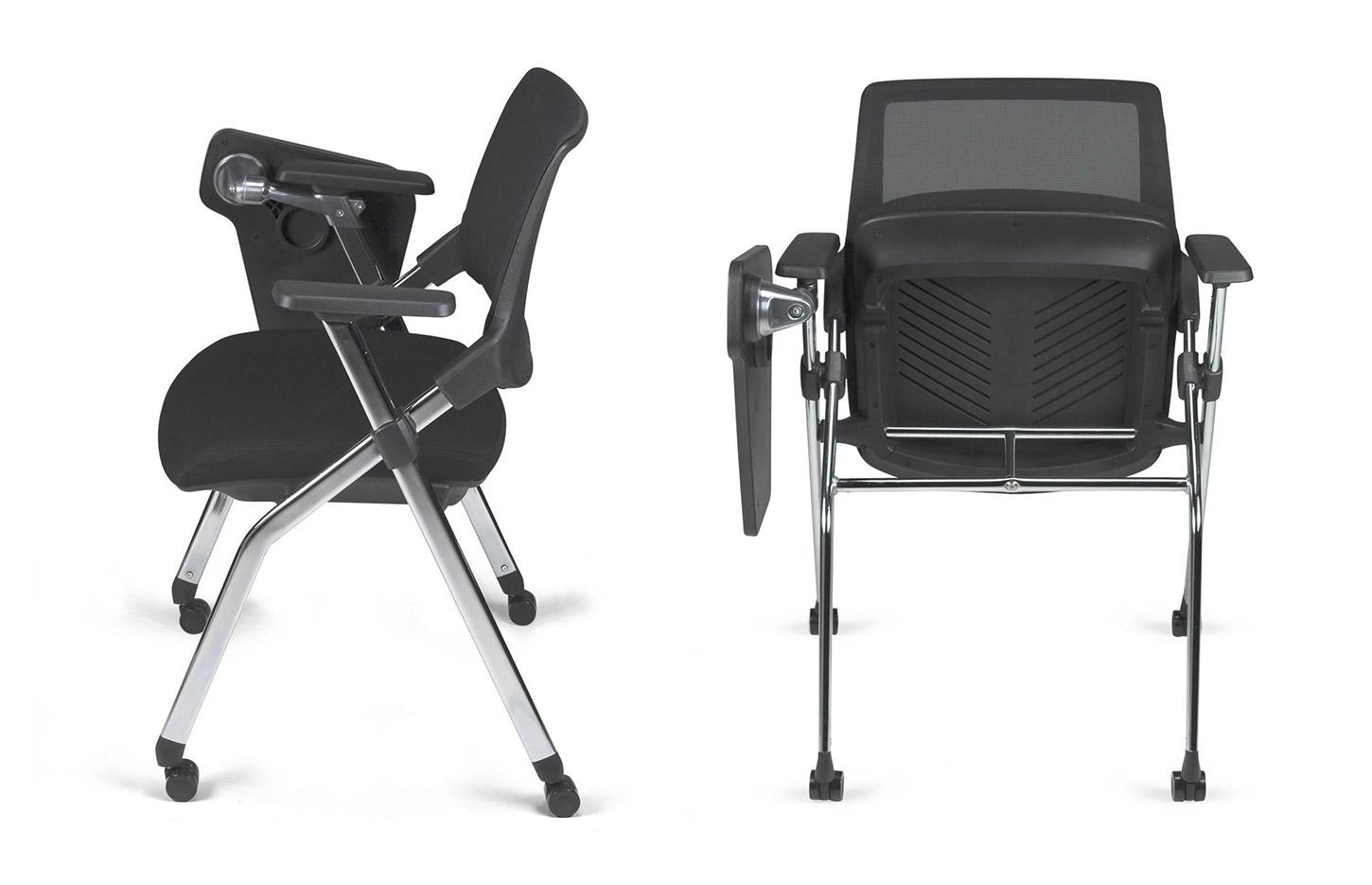 Chaise pliante scolaire et de formation avec tablette écritoire, Made in France, gamme Agrio - France Bureau