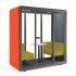 Cabine acoustique 2 places avec canapés et table inclus, gamme Ako 2 places, France Bureau