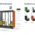 Cabine acoustique 4 places avec canapés et table inclus, gamme Ako 4 places, France bureau