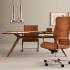 Fauteuil de direction prestige haut dossier en cuir - Gamme Albaron - France bureau