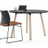 Bureau open-space scandinave pieds bois blanc, gamme Amazone open-space - France Bureau