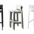 Table et chaise d\'extérieur en technopolymer, Fabrication Française, gamme Amiata - France Bureau