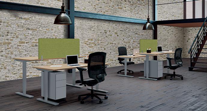 Déclinaisons & tarifs Arcalot Bureau réglable en hauteur