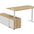 Bureau de direction reglable en hauteur sur meuble, gamme Arly Direction - France Bureau