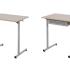 Table scolaire élémentaire 1 ou 2 places pieds tube métal rond, gamme Auze - France Bureau