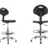 Siège d\'atelier réglable avec repose pied - gamme azegia - france bureau