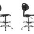 Siège d\'atelier réglable avec repose pied - gamme azegia - france bureau