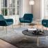 Fauteuils lounges confortables pieds bois ou métal, gamme Bojoz lounge - France Bureau