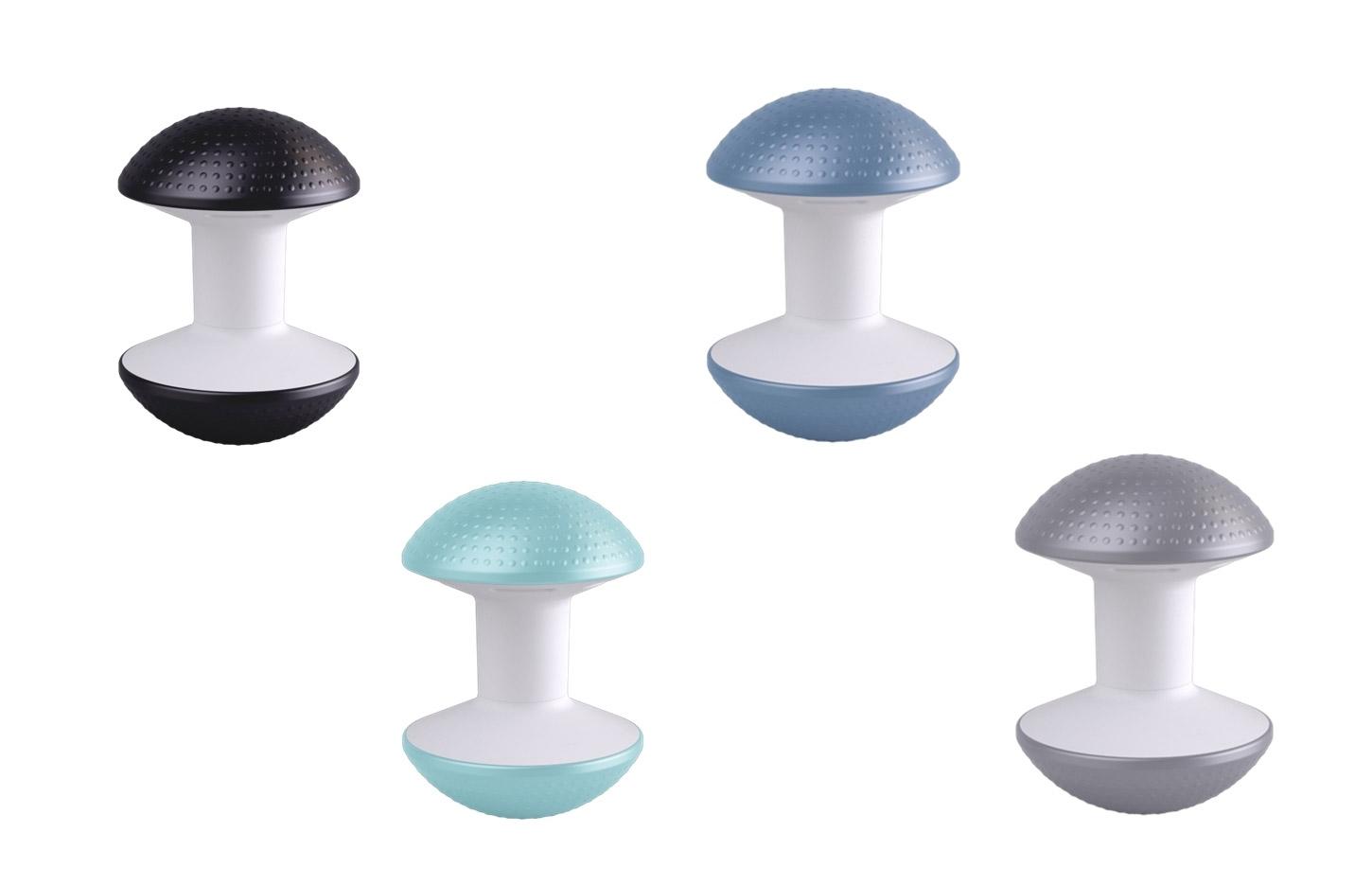 Humanscale accessoires ergonomiques, tabouret multi-usage en thermoplastique antidérapant 5 couleurs disponible, gamme Ballo - France Bureau