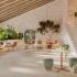 Table de restauration plateau bois, fenix ou dekton, gamme Bassia - France Bureau
