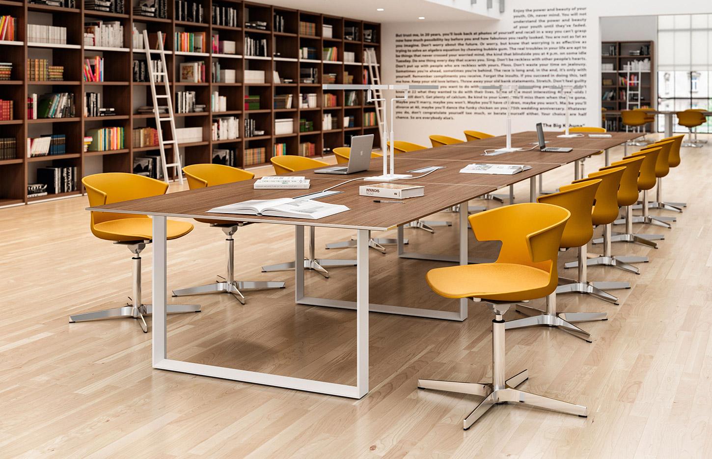 Mobilier de réunion, table conférence longueur 140 à 640 cm, gamme Belledonne Conférence - France Bureau