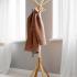 Portemanteau en bois avec 5 doubles patères et 3 finitions disponibles - Gamme Beseka - France bureau	