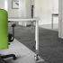Connectique, boitier escamotable avec câble prise moulée de 2 mètres, gamme Borne Escamotable - France Bureau