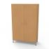 Armoire scolaire portes battantes avec serrure, gamme Brenne - France Bureau