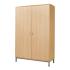 Armoire scolaire portes battantes avec serrure, gamme Brenne - France Bureau