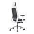 Siège de bureau ergonomique noir ou blanc translation d\'assise accoudoirs réglables, gamme Caguan - France Bureau