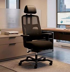 Calabre Fauteuil bureau usage intensif