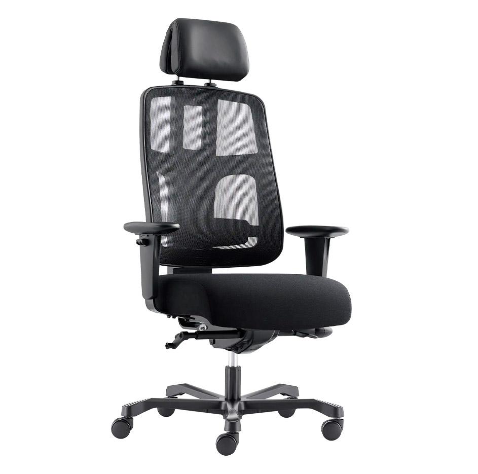 Fauteuil ultra-résistant pour utilisation intensive et adapté à toute les morphologies - Gamme Calabre - France Bureau