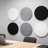 Panneau acoustique mural 3 coloris fixation par colle - Gamme Cedera - France Bureau