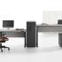 Bureau et table réglable en hauteur avec plateau droit ou vague,  gamme Cervin - France Bureau
