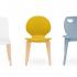 Chaise de collectivité, coque et piétement en bois, gamme Chari, mobilier de bureau France Bureau
