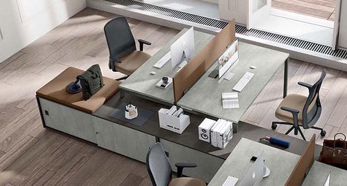Déclinaisons & tarifs Codos Bureau modulable open space