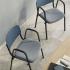 Chaise de réunion en polypropylène avec accoudoirs - Gamme Cofio Meet - France Bureau