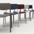 Chaise polyvalente en polypropylène empilable, gamme Cofio - France Bureau