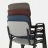 Chaise polyvalente en polypropylène empilable, gamme Cofio - France Bureau