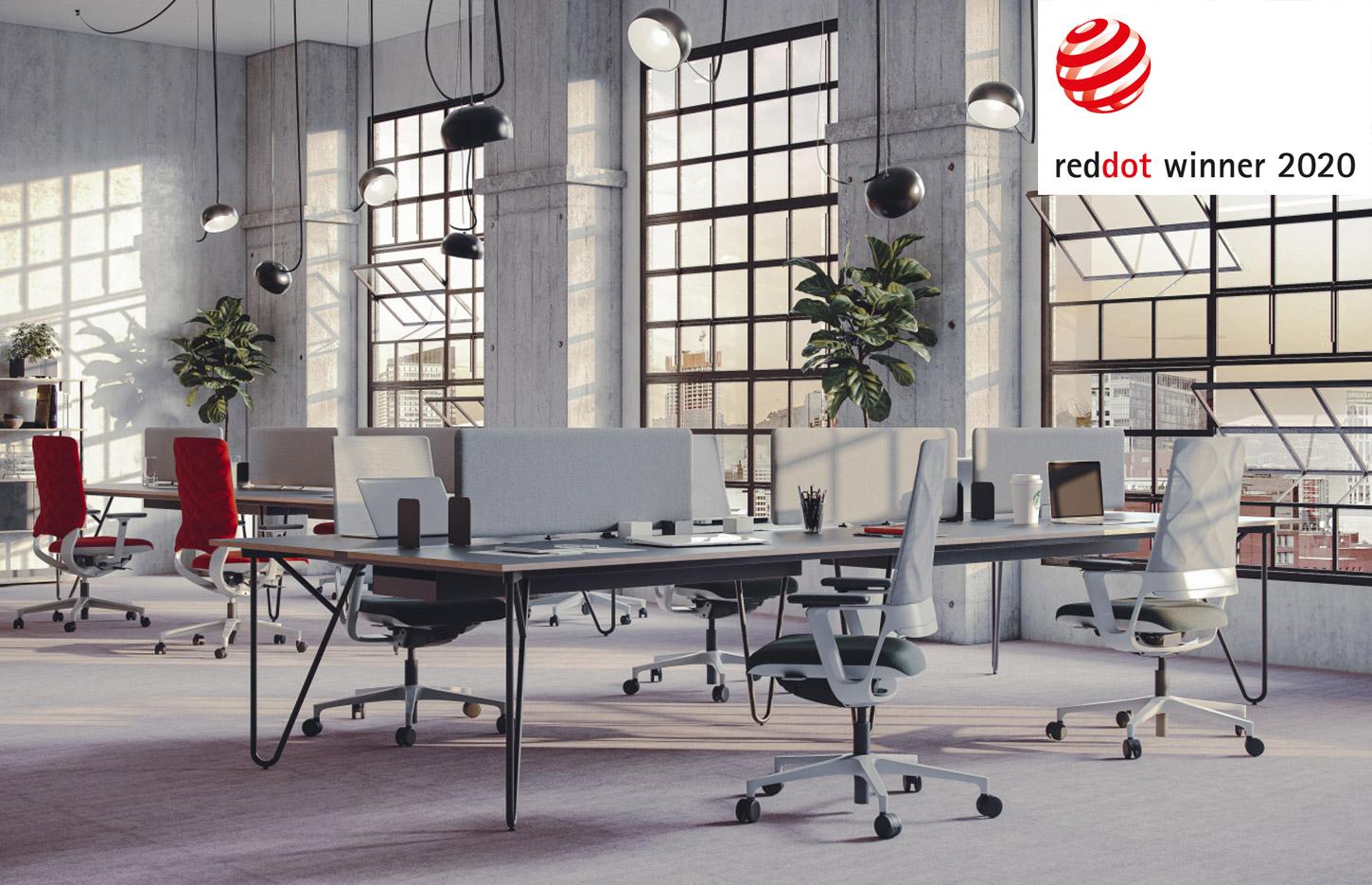 Siège de bureau ergonomique by Kloeber, gamme Connex2 - France Bureau