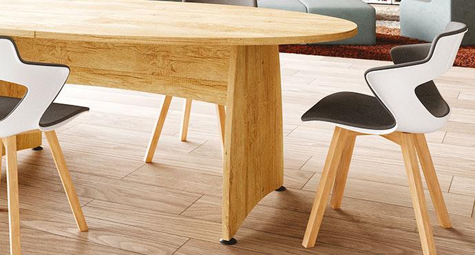 Description Corbassière Table de conférence