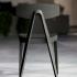 Chaise en bois de frêne structure design uni ou bicolore, gamme Corrib - France Bureau