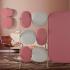 Cloisons acoustiques panneaux privotant sur pieds, gamme Cristallo - France Bureau