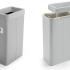 Poubelle 70L ou 85L en acier avec top en polymère disponible dans plusieurs combinaisons de coloris - Gamme Debilly - France Bureau
