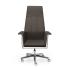 Fauteuil de direction président en similicuir ou cuir, gamme Devero - France Bureau